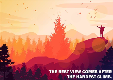 Mountain Climbing Quote