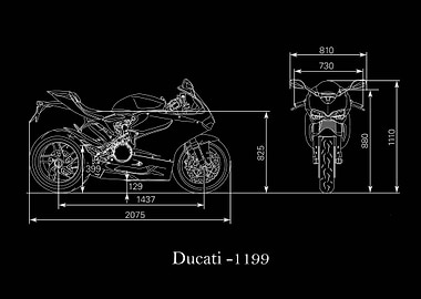 Ducati 1199 2012 Blueprint