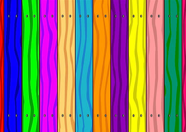 Rainbow Fence
