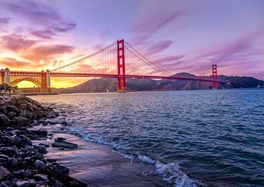 Golden Gate Twilight