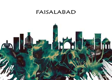 Faisalabad Skyline