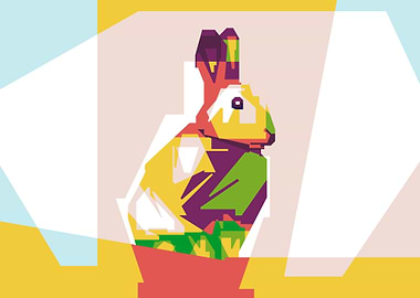 Rabbit in WPAP