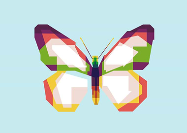 Butterfly in WPAP