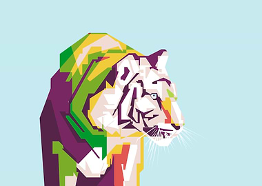 Tiger in WPAP