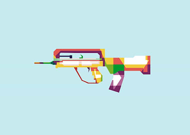 Famas CSGO in WPAP