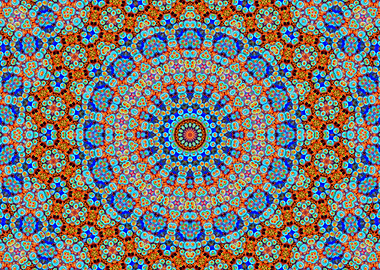 Psy Cactus Mandala 2