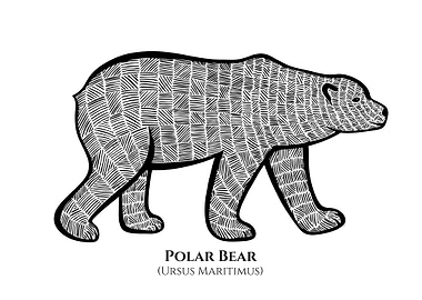 Polar Bear with Names