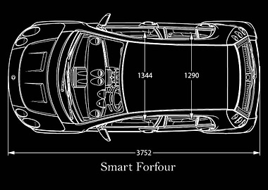 Smart Forfour 2006 top