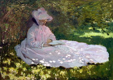 Claude Monet Springtime