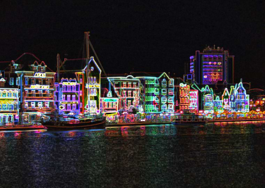 Neon Nights on Curacao