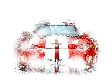 Water Color Car