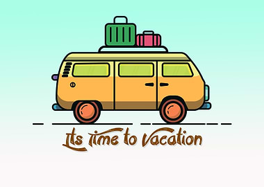 Van Vector Illustration