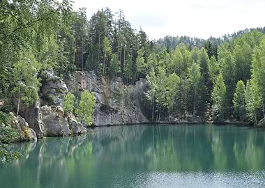 Adrspach czech republic