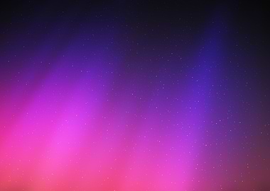 Aurora Synthwave space art