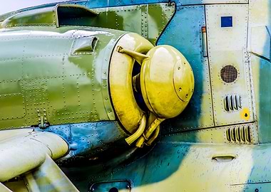 Powerful Helicopter Engine