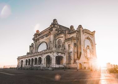 Sunrise at the casino