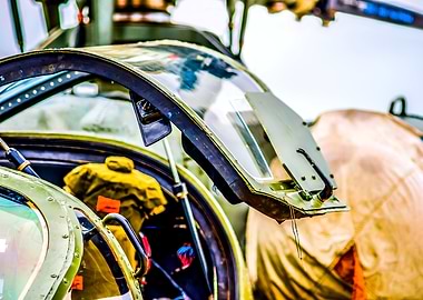 Open Canopy Of A Chopper