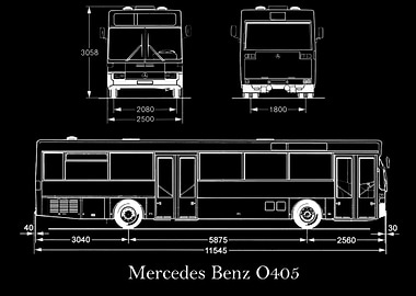 Mercedes Benz O405 1990