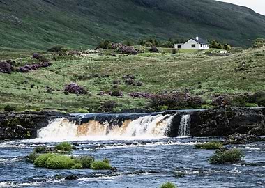 Aasleagh Falls in Ireland