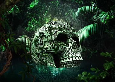 Skull of the Jungle
