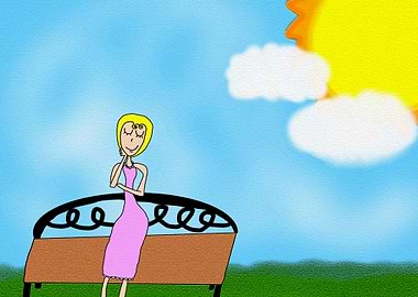 Thinking Woman Mosaic