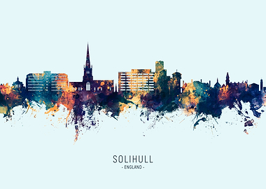 Solihull Skyline England