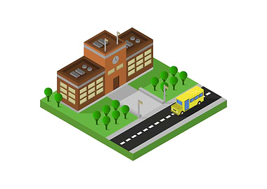 isometric school