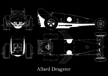 Allard Dragster Blueprint