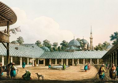 Caravansary at Borgas