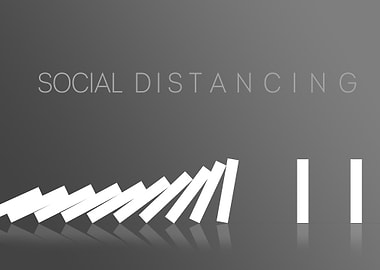 SOSIAL DISTANCING DOMINO