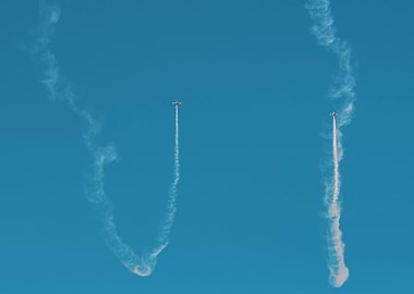 Two Acrobatic Planes