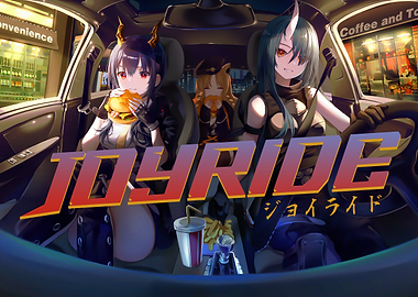 Anime Cute Girls Joyride
