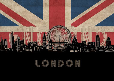 london skylin flag