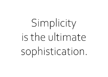 Simple And Sophisticated