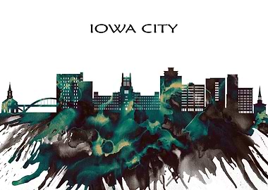 Iowa City Skyline