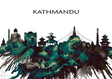 Kathmandu Skyline