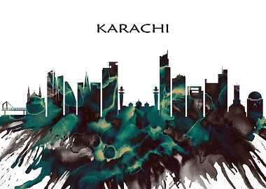 Karachi Skyline
