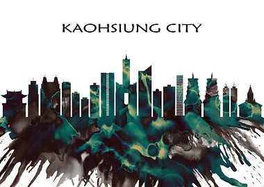 Kaohsiung City Skyline
