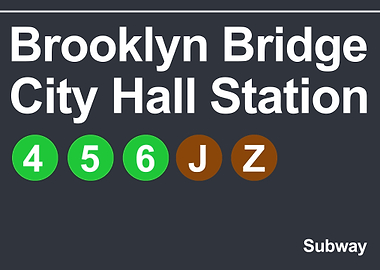 city hall subway sgin