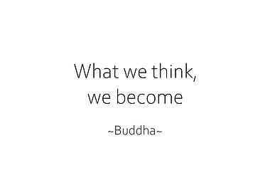 What We Think We Become