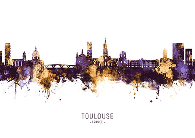 Toulouse Skyline France