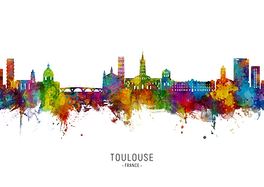 Toulouse Skyline France
