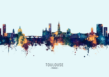 Toulouse Skyline France
