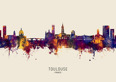 Toulouse Skyline France