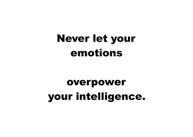 Never Let Emotions