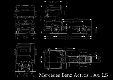 Mercedes Benz Actros 1860