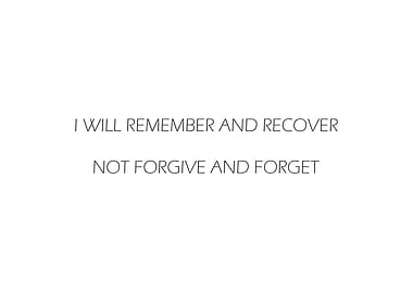 Remember And Recover