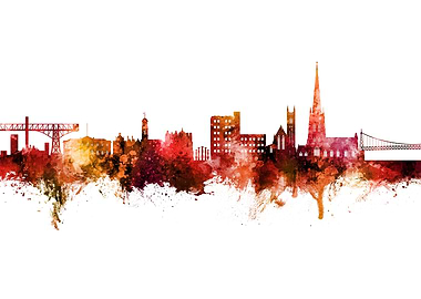 Warrington Skyline England