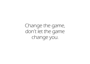 Change The Game