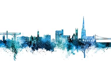 Warrington Skyline England